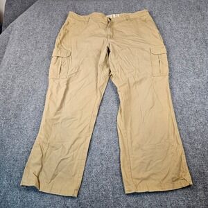 Red Head Brand Co Mens 40 Khaki Cargo‎ Pants Cotton Ripstop Tan Utility